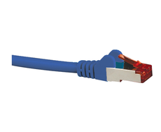 Cat6A Shielded Blue Patch Lead 10M