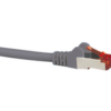Cat6A Shielded Grey Patch Lead 10M