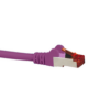 Cat6A Shielded Purple Patch Lead 10M