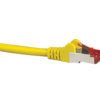 Cat6A Shielded Yellow Patch Lead 1.5M