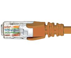 Cat6 Orange Patch Lead 2M