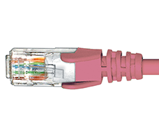 Cat6 Pink Patch Lead 2M