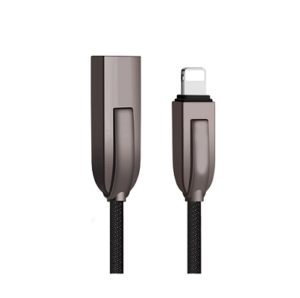 1M USB to Lightning Cable for iPhone with Zinc-Alloy plug
