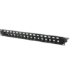 16 Port Unloaded Shielded Patch Panel