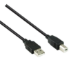 2M USB 2.0 AM/BM 28+24AWG Cable in Black