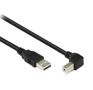 2M USB 2.0 AM To Up Angle BM Cable