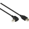 2M USB 2.0 AM To Left Angle BM Cable