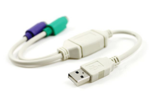 USB TO 2 PS/2 Port Adaptor Cable