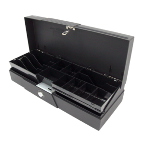 Posiflex CR-2210 Flip-top Cash Drawer Black PFCR2210B