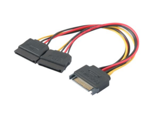 15CM Sata Power Splitter Cable