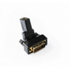 DVI M to HDMI F Adaptor 360 Degree Swivel
