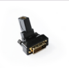 DVI M to HDMI F Adaptor 360 Degree Swivel