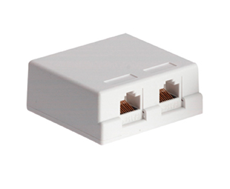 Surface Mount Box 2 Way Cat6