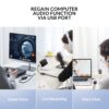 Idsonix USB Multi-Function External Sound Card - Black