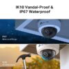 TP-Link VIGI 3MP C230I(4mm) IR Dome Network Camera 4mm Lens Smart Detection