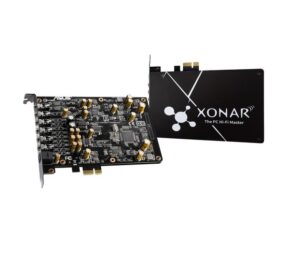 Asus Xonar AE Sound Board  24 bit DAC Data Width  7.1 Sound Channel