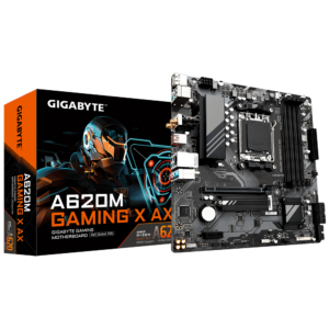 Gigabyte A620M Motherboard DDR5(4) SATA(4)  M.2(1) WIFI-6E
