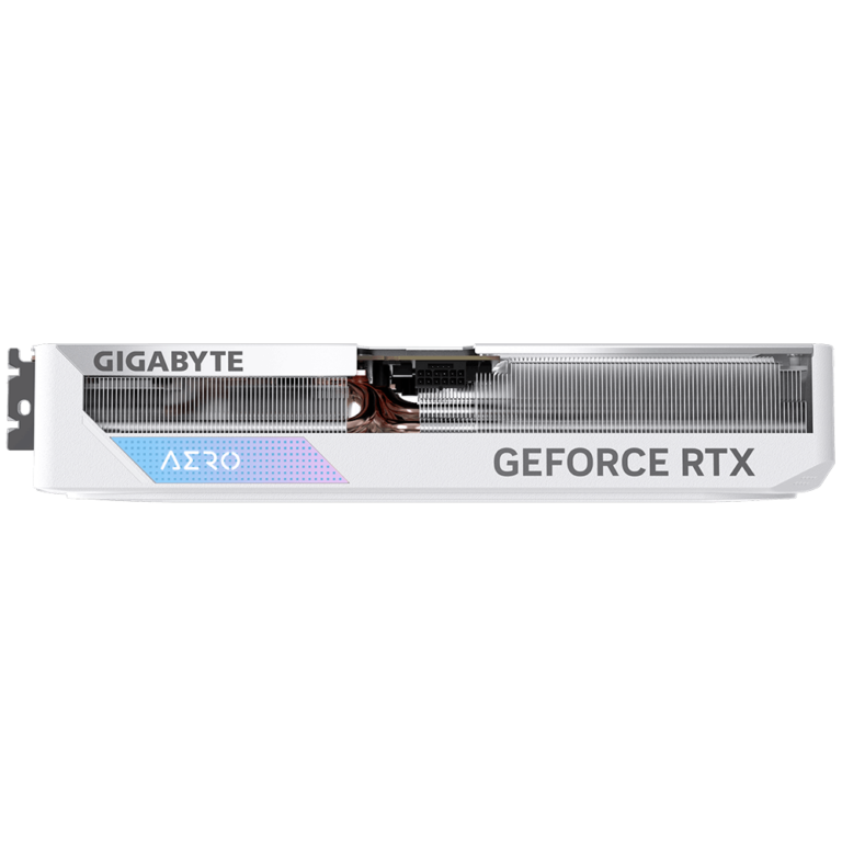 Gigabyte RTX 4070 GPU PCIe16 DP(3) HDMI 12GB GDDR6X AERO OC WHITE