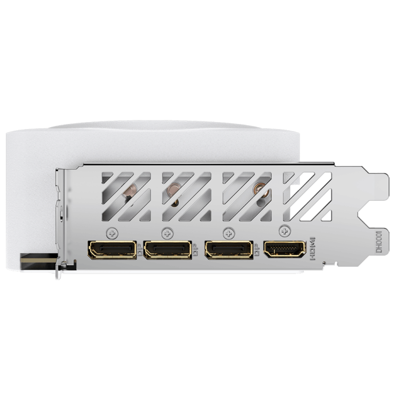 Gigabyte RTX 4070 GPU PCIe16 DP(3) HDMI 12GB GDDR6X AERO OC WHITE