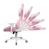 Cooler Master Caliber R1S Gaming Rose White , Premium Comfort & Style, Breathable Leather, ERG