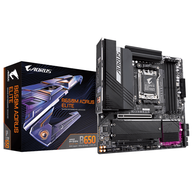 Gigabyte B650M Motherboard DDR5(4) SATA(4) M.2(2) USB-C mATX