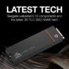 Seagate Firecuda 530 SSD, M.2, NVME 2TB, Heatsink, 7300R/6900W-MB/S, Playstation 5 SSD