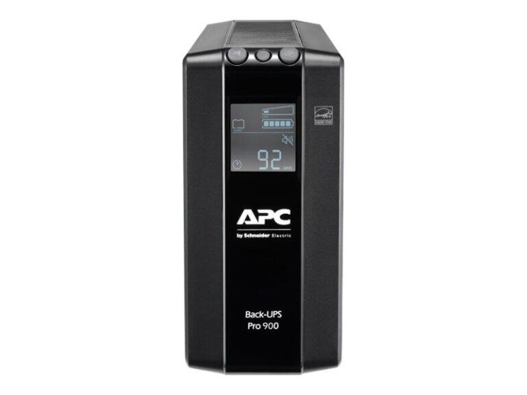 APC (BR900MI) BACK-UPS PRO (BR), 900VA, IEC(6), AVR, LCD Monitoring