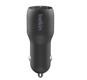 Belkin BOOST CHARGE Dual Charger car power adapter USB - 24 Watt
