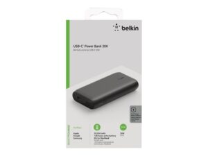Belkin BOOST CHARGE 20k mAh power bank  USB 24 pin USB-C - 30 Watt