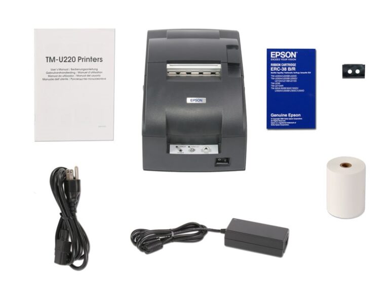 Epson TM-U220B Autocutter Printer with Ethernet Interface C31C514778