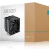 DeepCool AK620 High Performance Dual Tower CPU Cooler 6 Copper Heat Pipes 2x 120 FDB Fans