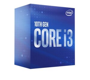 Intel Core i3-10100F CPU 3.6GHz  LGA1200 10th Gen 4-Cores 8-Threads 6MB 65W Graphic Card Required