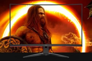 AOC C32G2ZE 31.5" Full HD Curved Screen Gaming LCD Monitor