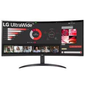 LG Ultrawide 34WR50QC-B 34" UW-QHD Curved Screen Gaming LCD Monitor