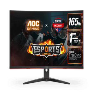AOC 31.5in FHD VA 165Hz FreeSync Curved Gaming Monitor
