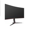 AOC CU34G2X 34inch 21:9 Black Red HDMI 144 Hz 3440 x 1440 UW-QHD Curved Screen Gaming LCD Monitor