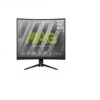 MSI 325CQRXF 32inch Metallic Black 2560 x 1440 HDMI - DisplayPort - USB Hub  WQHD Curved Screen Gaming LCD Monitor