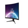 MSI 325CQRXF 32inch Metallic Black 2560 x 1440 HDMI - DisplayPort - USB Hub  WQHD Curved Screen Gaming LCD Monitor