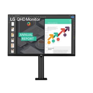 LG 27QN880-B 27inch 75 Hz HDMI IPS WQHD LCD Monitor