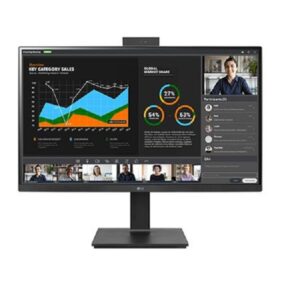 LG 27BQ75QC-B 27inch 2560 x 1440 HDMI IPS Webcam WQHD LCD Monitor