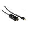 KONIX Active Mini Displayport 1.2 To HDMI 2.0 Cable 4K 60Hz 1M
