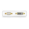 KONIX Mini DP To DVI,HDMI & VGA Adaptor