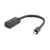 KONIX Active Mini DP1.2 to HDMI 2.0 Adaptor 4Kx2K 60Hz 20CM