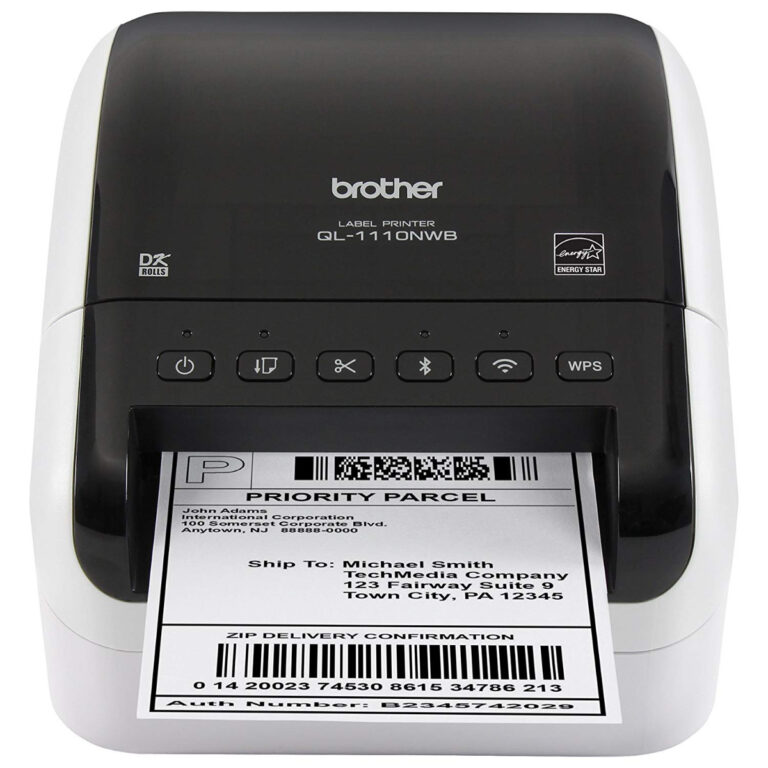 Brother QL-1110NWB Professional Label Printer DT 300DPI 102MM ETH/WIFI QL-1110NWB