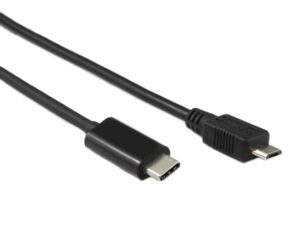 1M USB Type-C Male to Micro USB 2.0 Cable