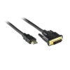 KONIX HDMI To DVI-D Bi-Directional Cable 0.5M