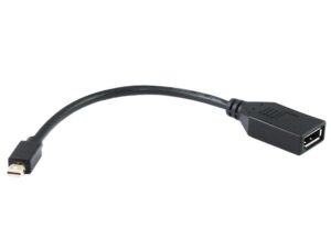 20CM Mini DP1.2 to Displayport F Adaptor 4Kx2K 60Hz