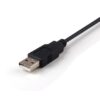 2M USB 2.0 AM/AF Extension Cable 28+24AWG in Black