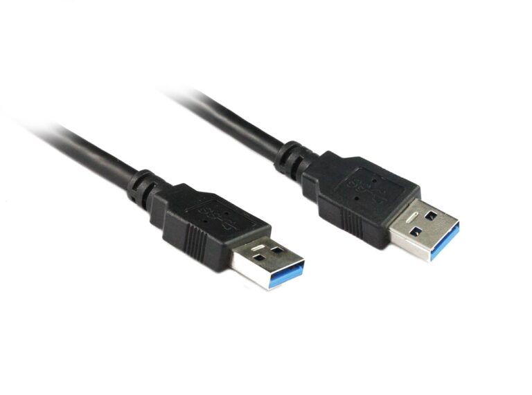 5M USB 3.0 AM/AM Cable in Black