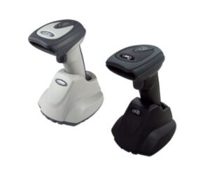 CINO F780BT w Smart Comms Cradle & PS & RS232 Cable Blk Barcode Scanner FBC780BBTSKIT-R